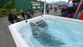 Curious Alaska: Amid all the quirky things for sale at the state fair, what’s with hot tubs?