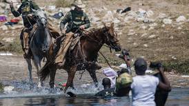 Report finds border agents on horseback in Texas did not whip migrants with reins
