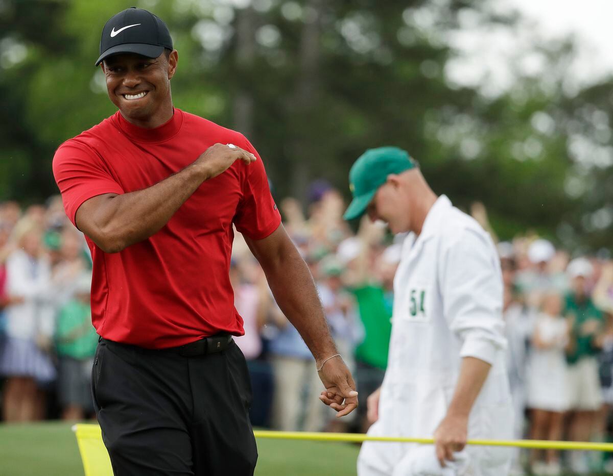 Tiger Woods makes Masters his 15th and most improbable major championship - Anchorage ...1200 x 933