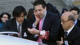 US ambassador to South Korea slashed on face and wrist in attack