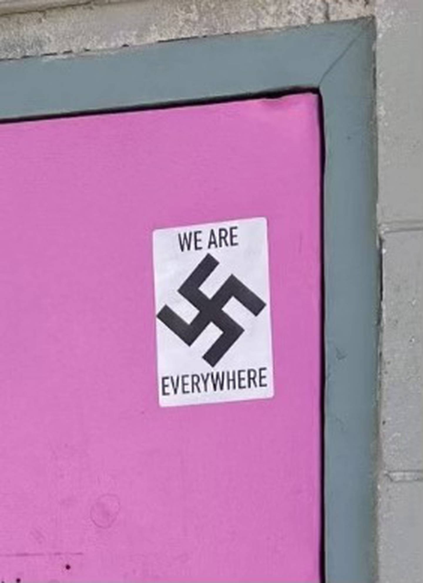 Swastika stickers we are everywhere Anchorage Police Department investigation
