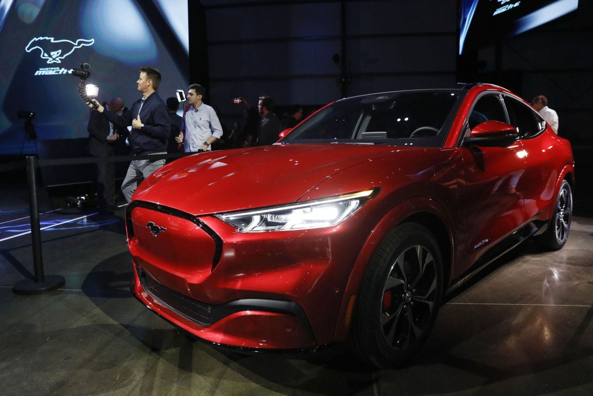 ford mustang suv starts a blitz of new electric vehicles