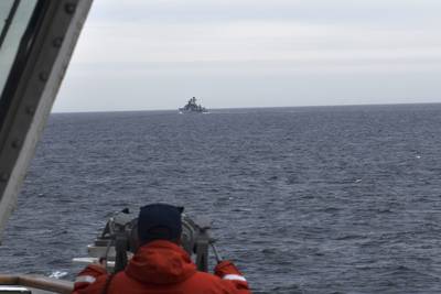 Coast Guard patrol spots Chinese and Russian naval ships off Aleutians