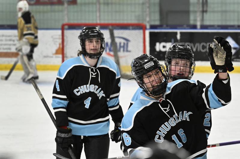 Chugiak hockey completes undefeated regular season with their eye on the top prize