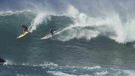 Huge waves revive famed Hawaii surfing competition after 7-year hiatus