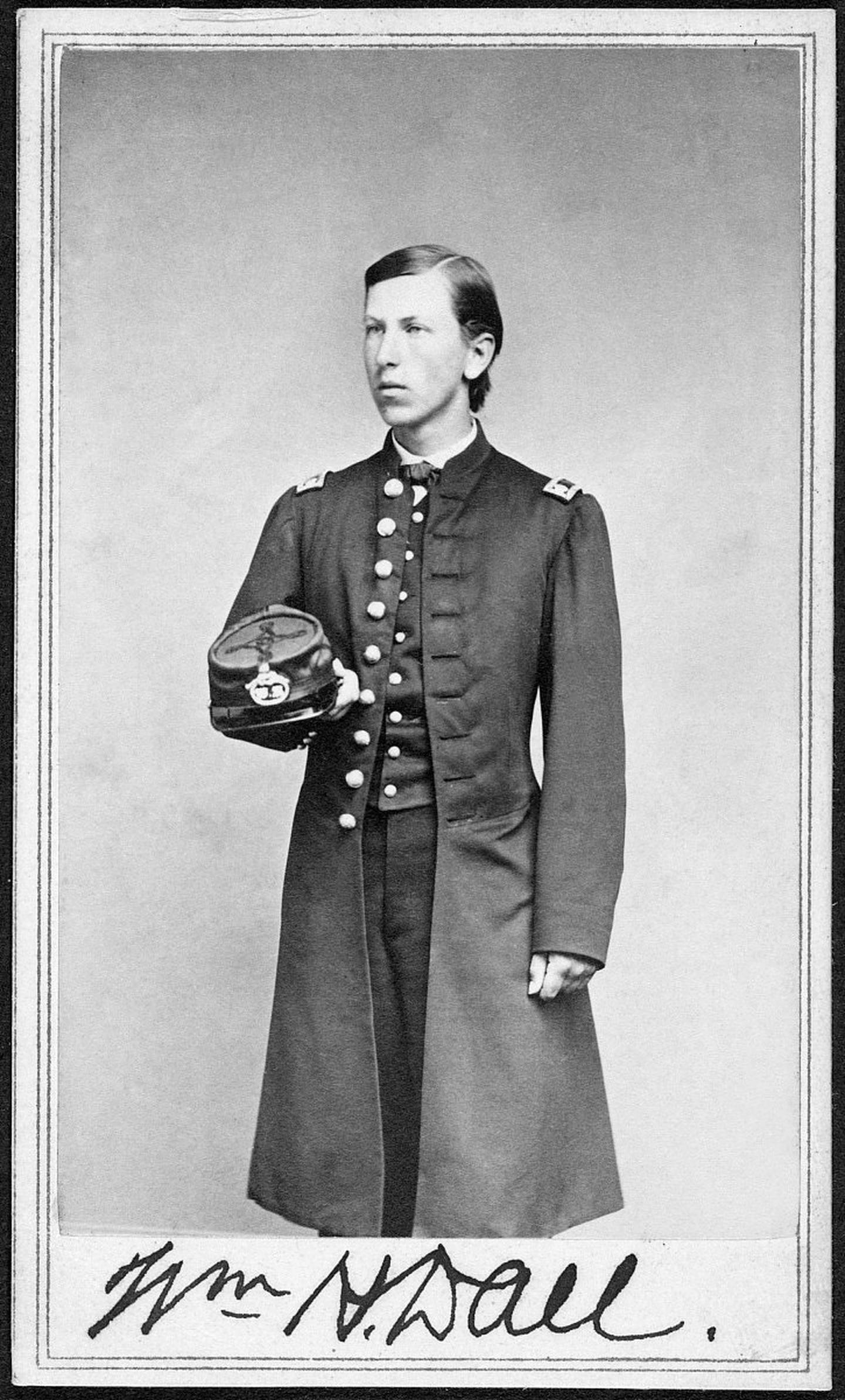 William Dall la începutul primei sale explorări a Alaska în 1865