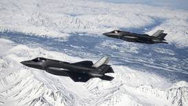 Arrival of final two F-35s completes squadron at Eielson Air Force Base in Interior Alaska