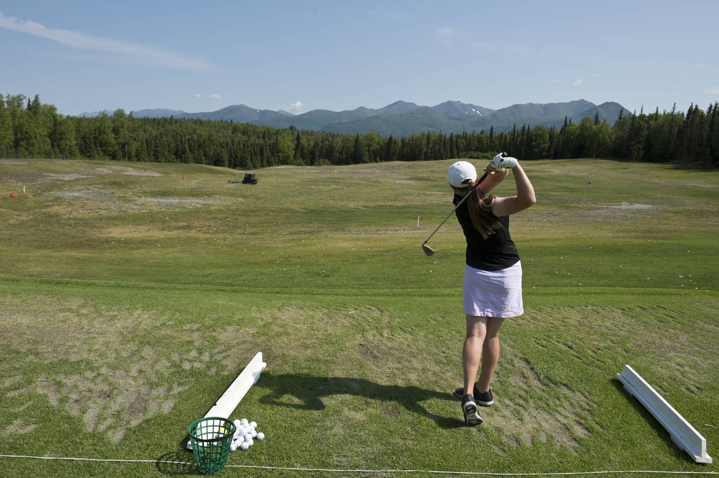 Abigail Ante, golf, Anchorage Golf Course