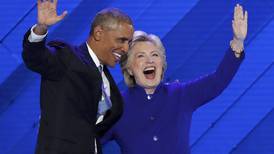Obama once defeated Clinton; now he enables her
