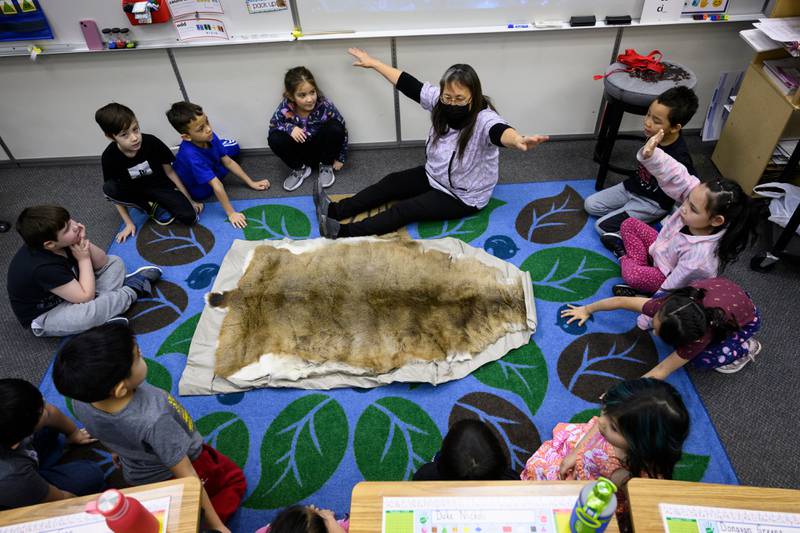 An Anchorage charter school centered on Alaska Native values is searching for a permanent home
