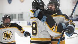 Dimond/West claim second straight Alaska girls high school hockey title with shutout of Fairbanks