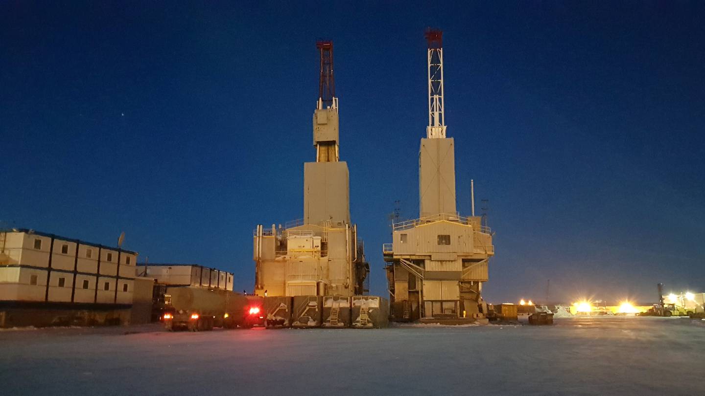 Prudhoe Bay Oil Rigs