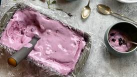 Use your currant and blueberry harvest in this no-churn ice cream for an irresistible treat