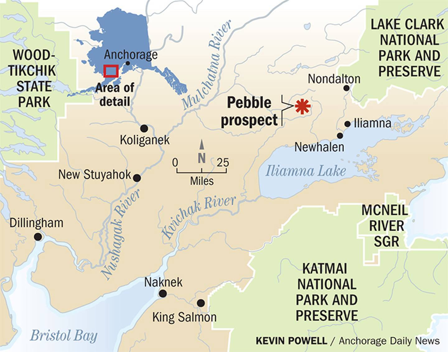 Biden locator map proposed Pebble mine Iliamna prospect gold Southwest Alaska Bristol Bay