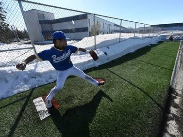Facing near-record snow season, here’s how Anchorage teams are getting on outdoor fields this spring