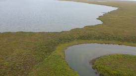 Over 24 hours, Harry Potter Lake pulls a disappearing act on Alaska’s North Slope