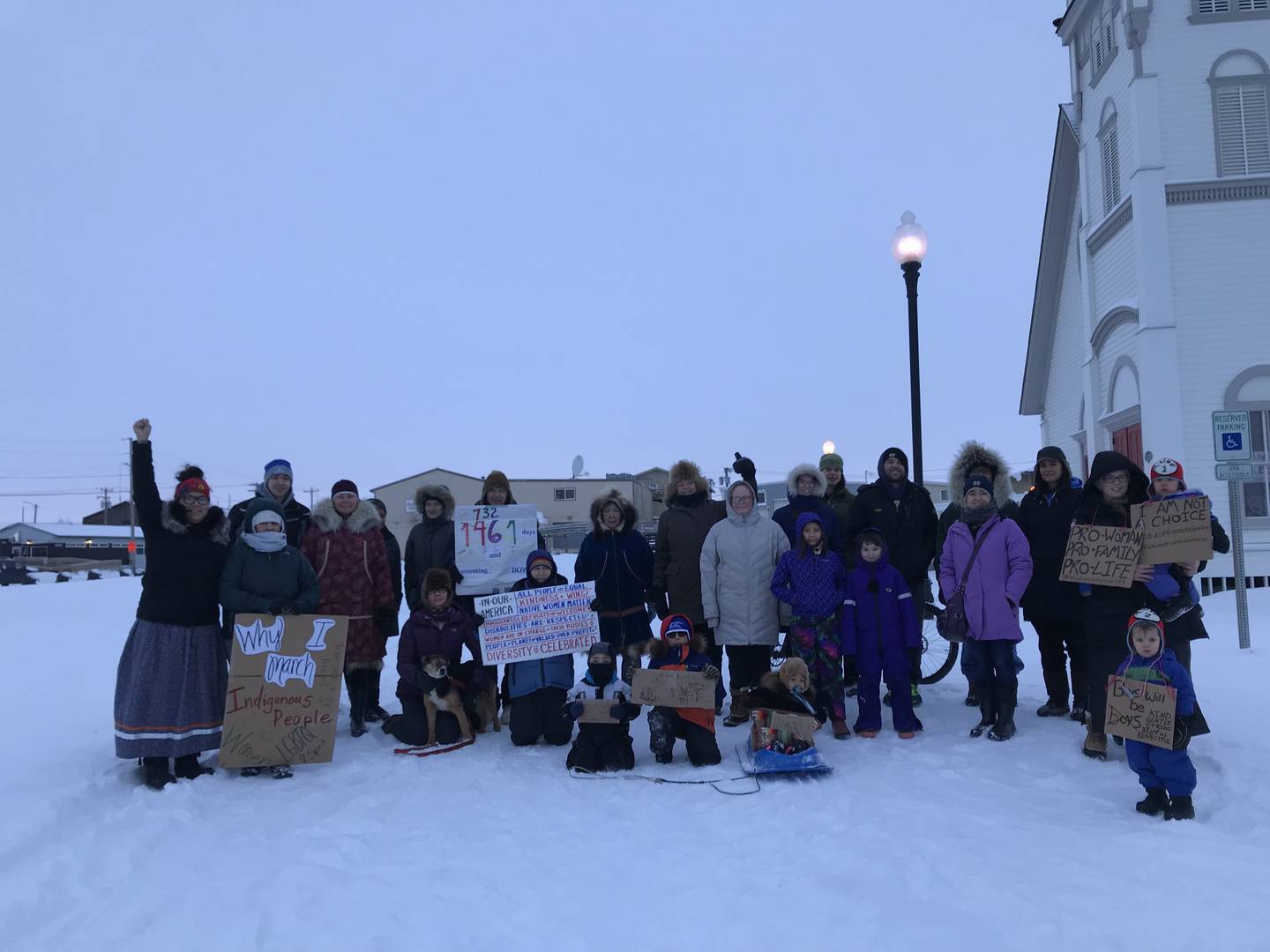 Nome women's march