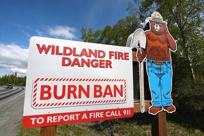 Violating Anchorage’s burn ban is now a misdemeanor crime under a new emergency law