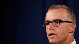 McCabe: ‘No one objected’ when he told lawmakers about investigating Trump 