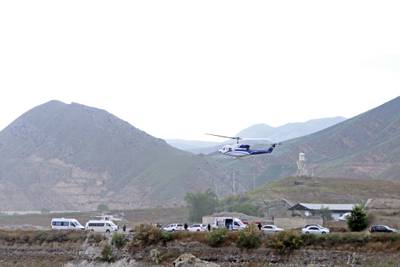 Helicopter carrying Iran’s hard-line president apparently crashes in foggy, mountainous region 