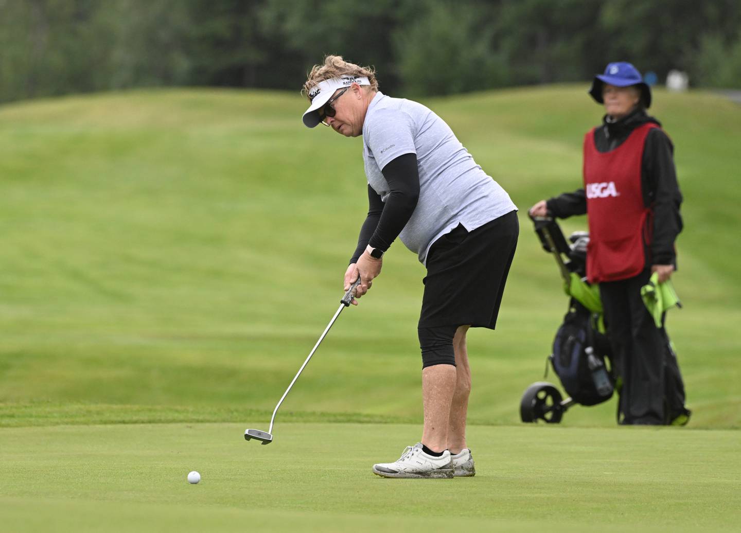 Golf, Anchorage Golf Course, USGA, 60th U.S. Senior Women’s Amateur Championships, Pamela Chesla
