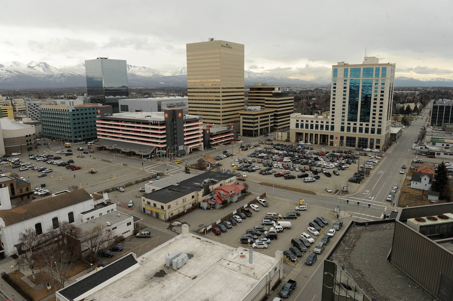 Parking Lots, Downtown Anchorage, Anchorage, Parking