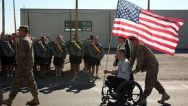 Fort Wainwright memorial walk honors soldiers wounded in war