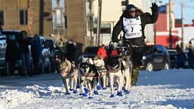A jubilant Nome welcomes back the Iditarod finish line
