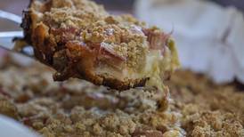 In a sea of rhubarb cakes, this tart, crumble-topped snacker is a standout