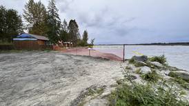 Local disaster declared in Talkeetna after erosion threatens flood-control structure