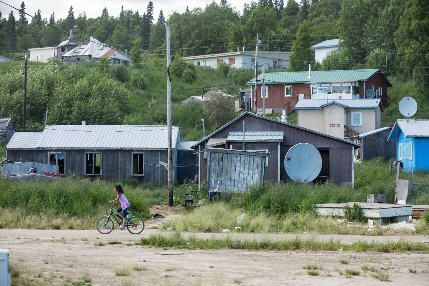 Russian Mission, Summer, Syra Kozevnikoff, rural Alaska