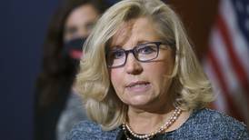 Liz Cheney’s Republican House post in peril as Trump endorses a replacement