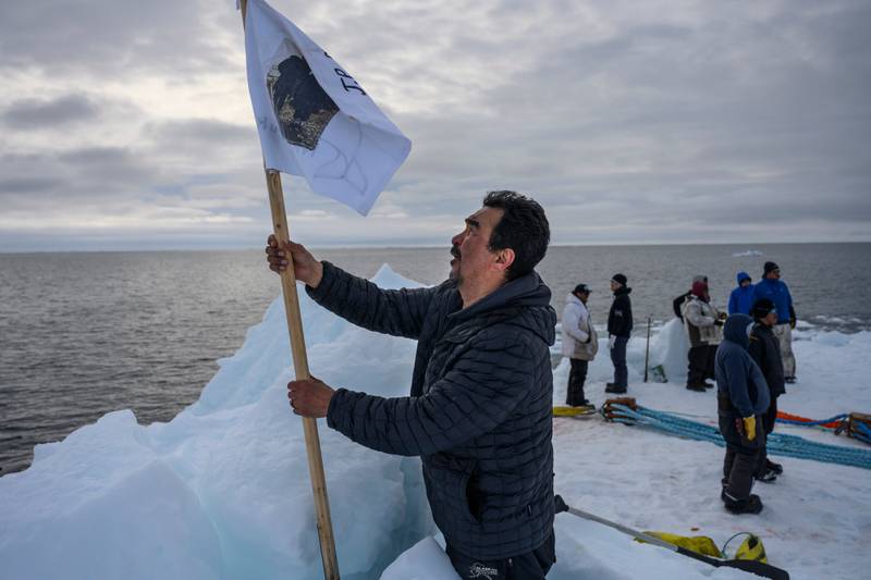‘You can never give up’: A longtime Point Hope whaling captain lands his first bowhead