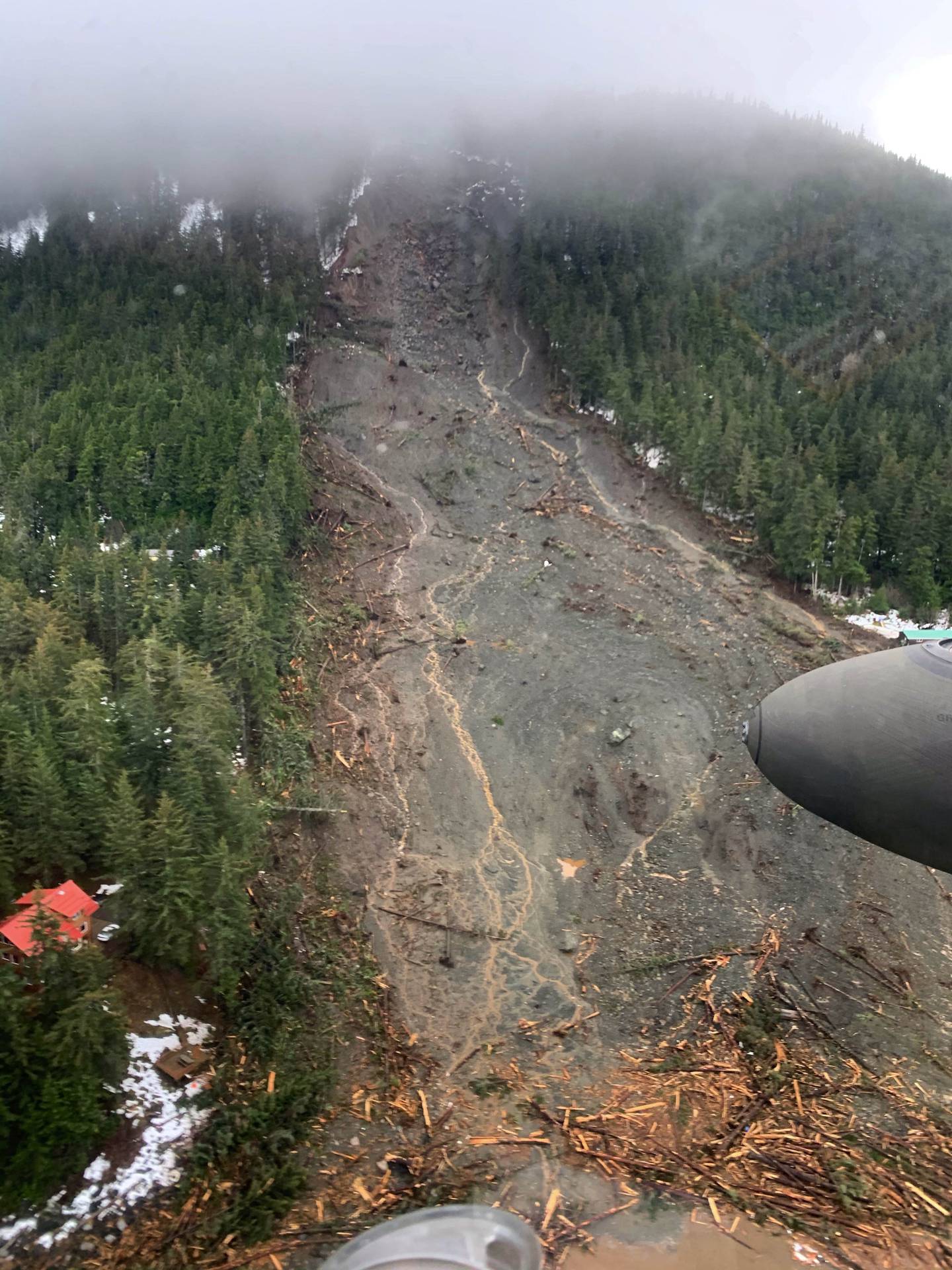 Haines landslide