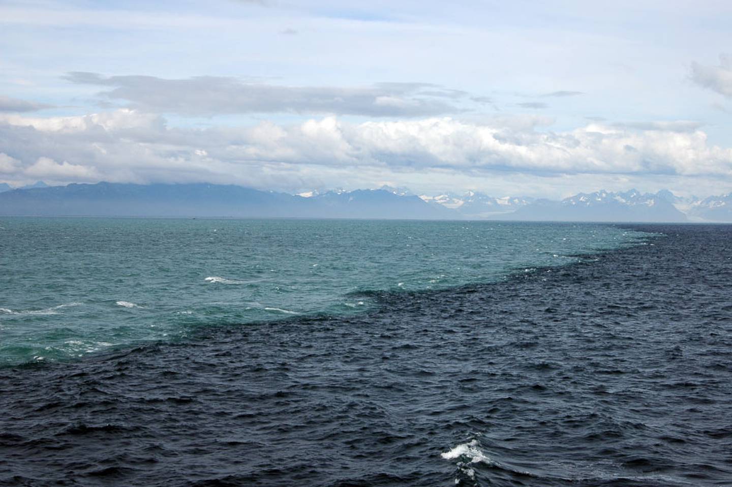 "The place where two ocean meet" Gulf of Alaska  waters