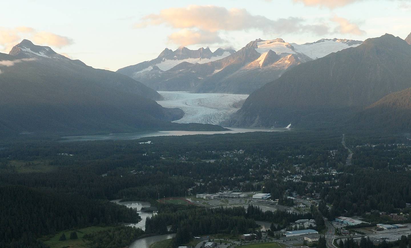 Mendenhall Valley, Mendenhall Glacier, Juneau Alaska