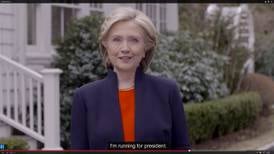 Clinton kicks off 2016 presidential campaign online, heads next to Iowa