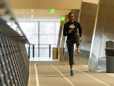 From Nigeria to Alaska: UAA sprinter Joshua Caleb’s college career is off to a historic start