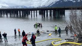 Hooligan fisherman rescued from Turnagain Arm mud flats after sinking to his waist