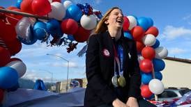 Back home in Seward, Olympic swim champion Lydia Jacoby attracts a lot of attention