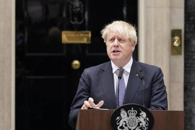 One scandal too many: UK Prime Minister Boris Johnson says he’ll step down