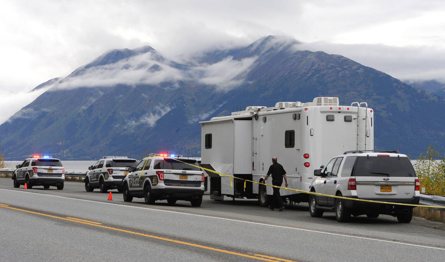 Anchorage Police investigate human remains Seward Highway
