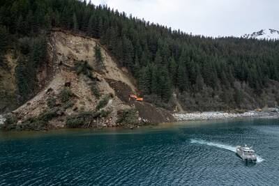 Lowell Point Road to reopen Friday as landslide is cleared