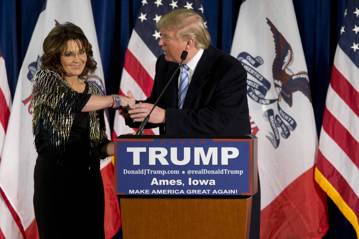 Sarah Palin, Donald Trump