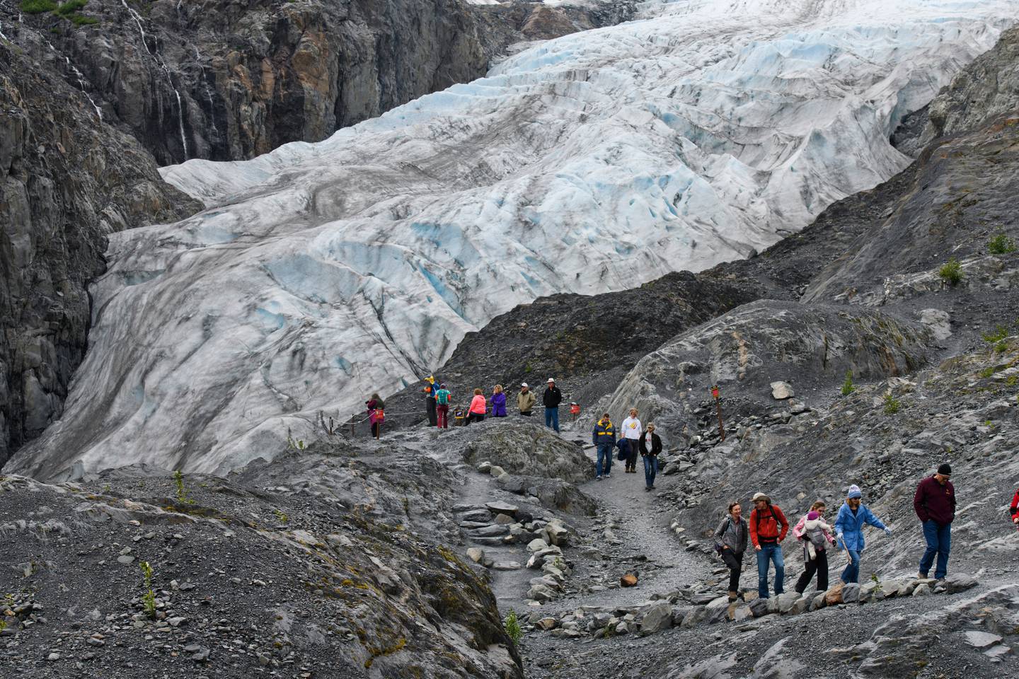 People on the Peninsula, Clara Andrews, Kenai Fjords National Park, Exit Glacier