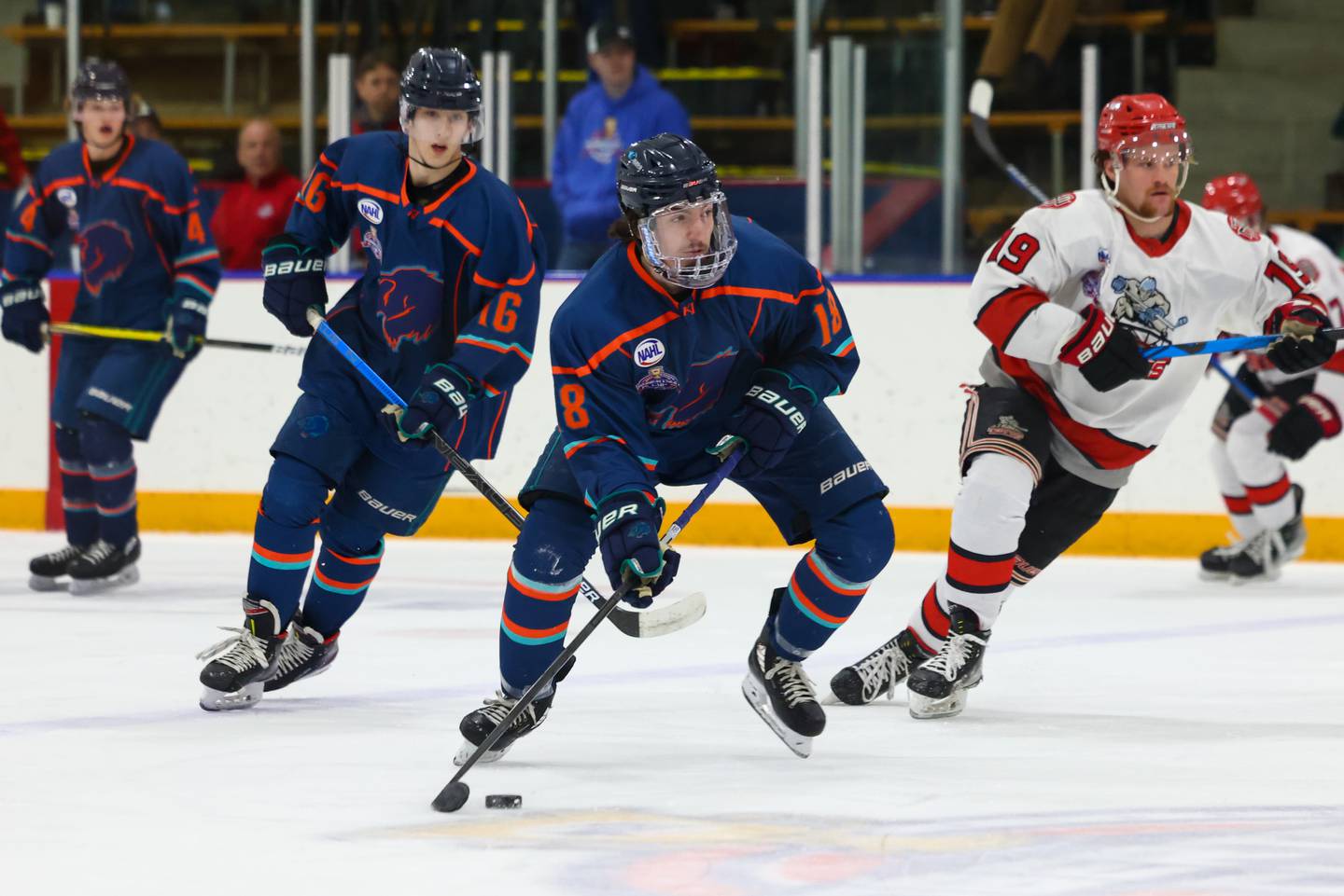 Anchorage Wolverines play New Jersey in Robertson Cup