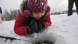 Photos: Anchorage students jig Jewel Lake in an introduction to ice fishing