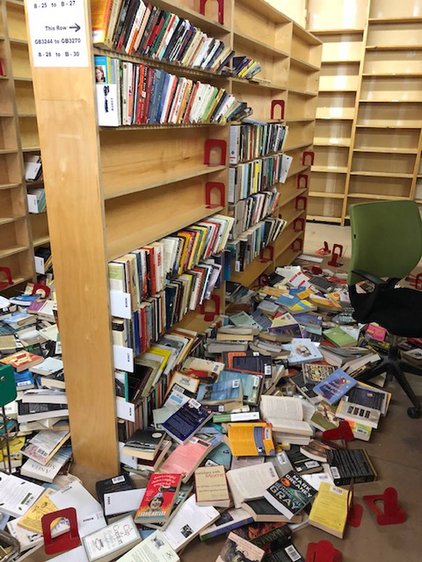 Earthquake Bookstore
