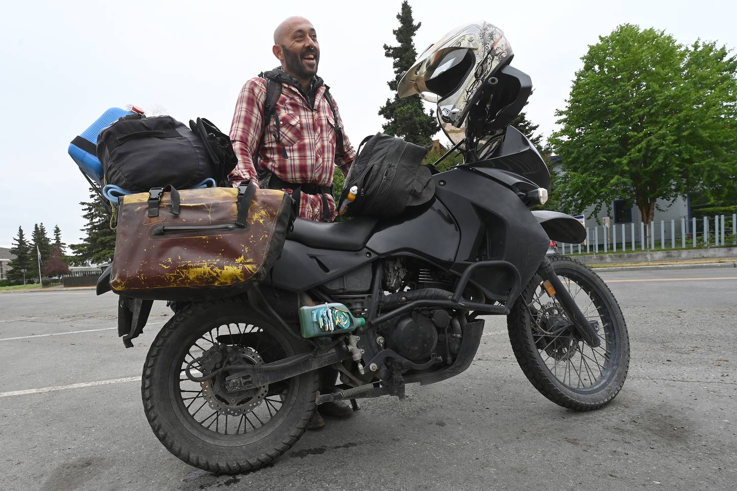 Diego Saad motorcycle journey