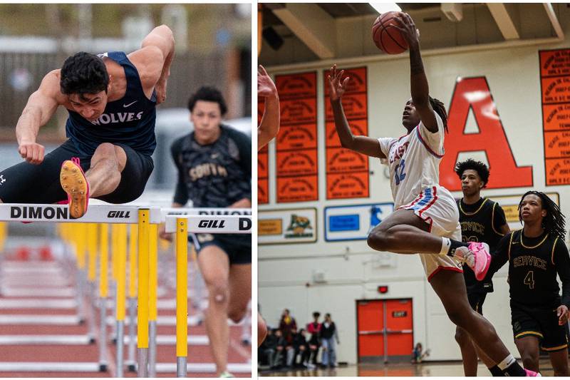 All-state hoopster to take talents out of state while track star decides to stay close to home